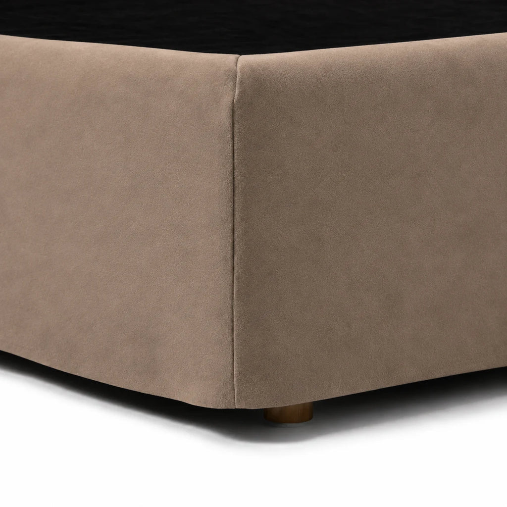 Charcoal · Stretch-Fit Bed Frame Cover