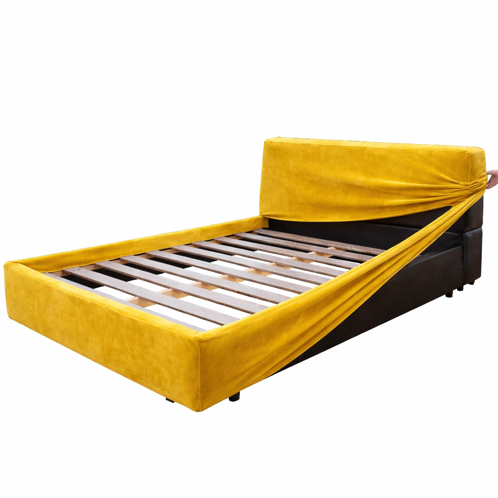 Canary Yellow WB PBV2042 - 32 | Bed Frame & Headboard Cover