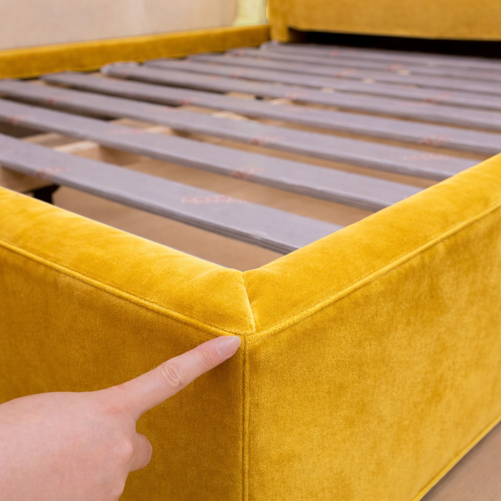 Canary Yellow WB PBV2042 - 32 | Bed Frame & Headboard Cover