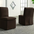 Chestnut WB PBV2042 - 10 | Long-Skirt Dining Chair Slipcover