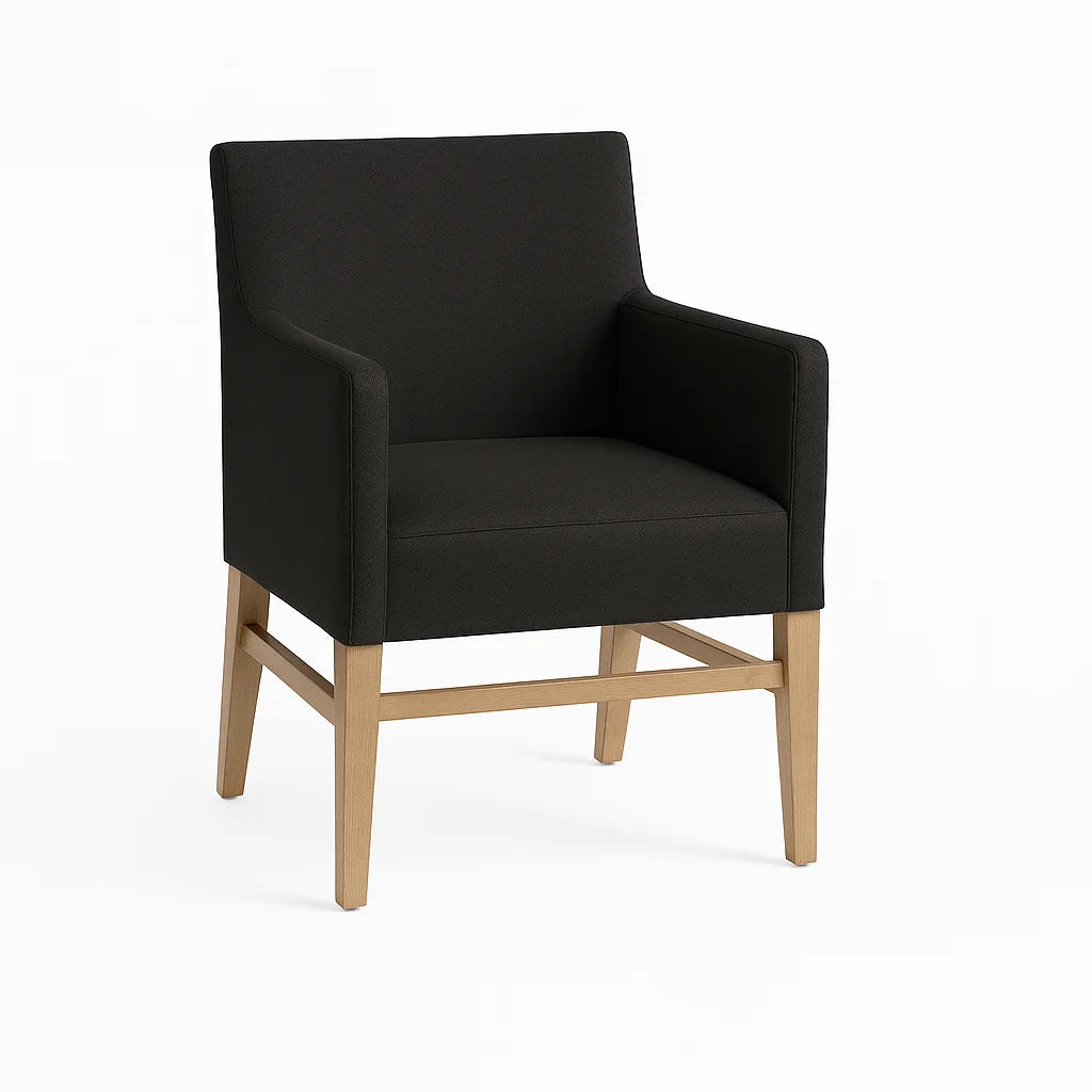 Chestnut WB PBV2042 - 10 | Snug fit Dining Chair with armrest Slipcover