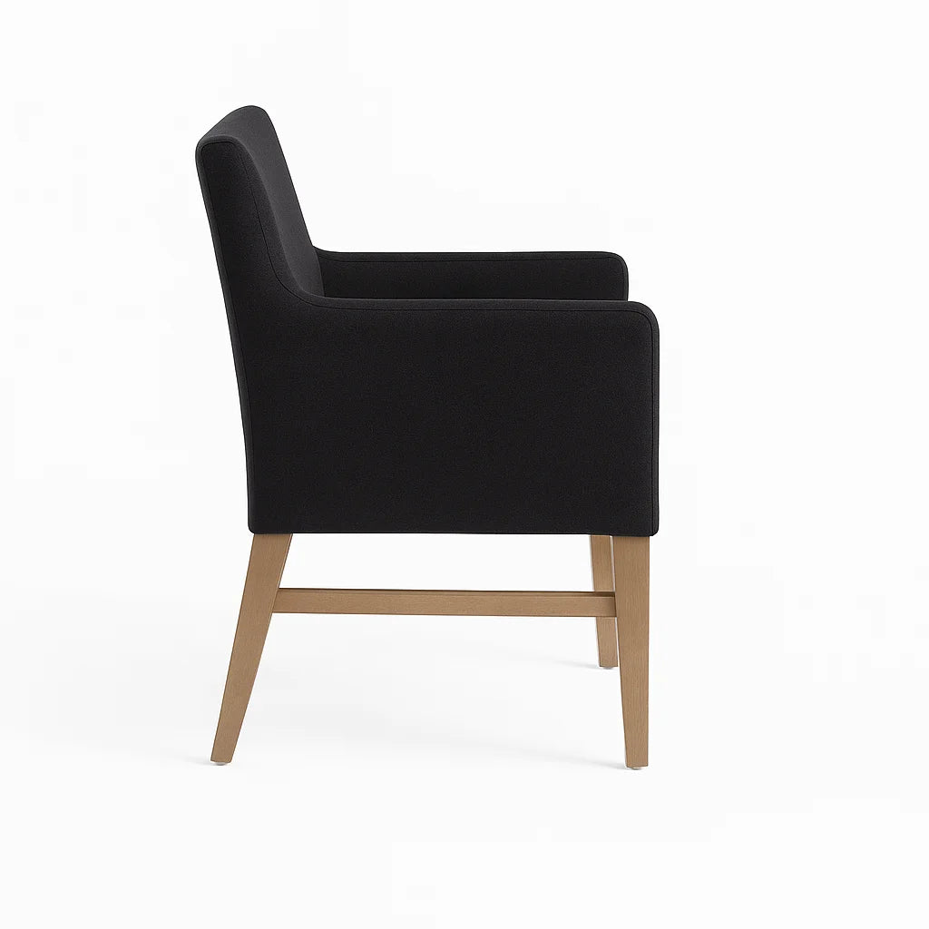 Chestnut WB PBV2042 - 10 | Snug fit Dining Chair with armrest Slipcover