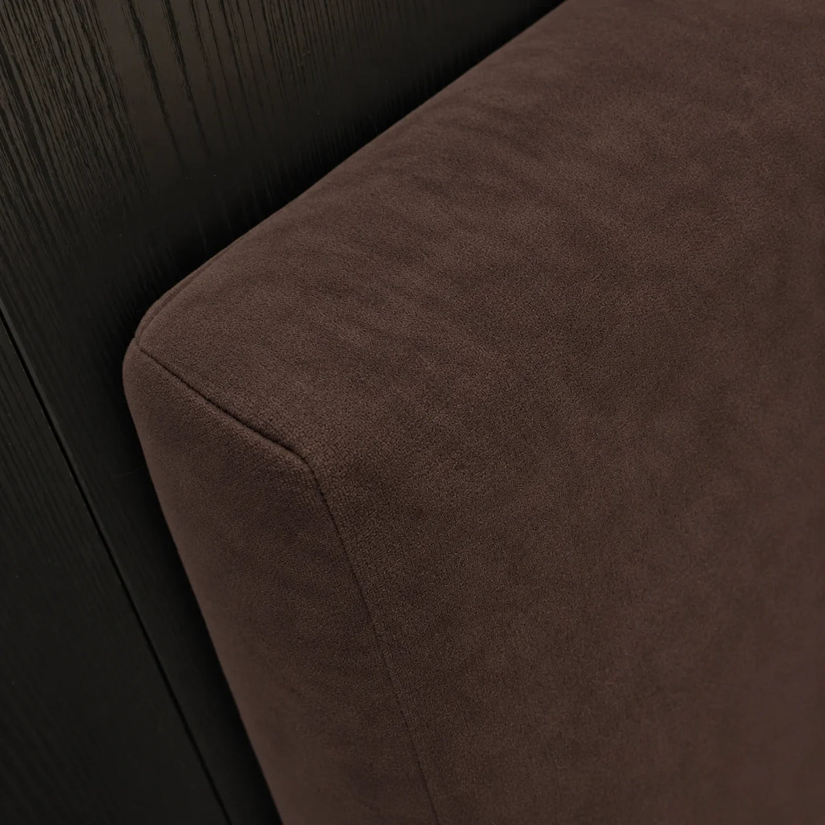 Chocolate-Brown · Stretch-Fit Bed Headboard Cover