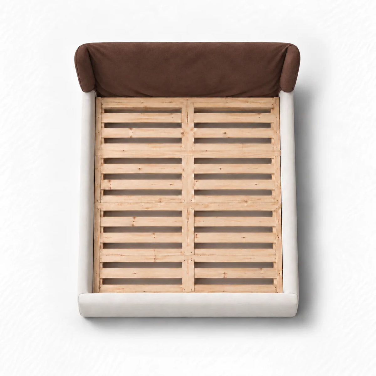 Chocolate-Brown · Stretch-Fit Bed Headboard Cover