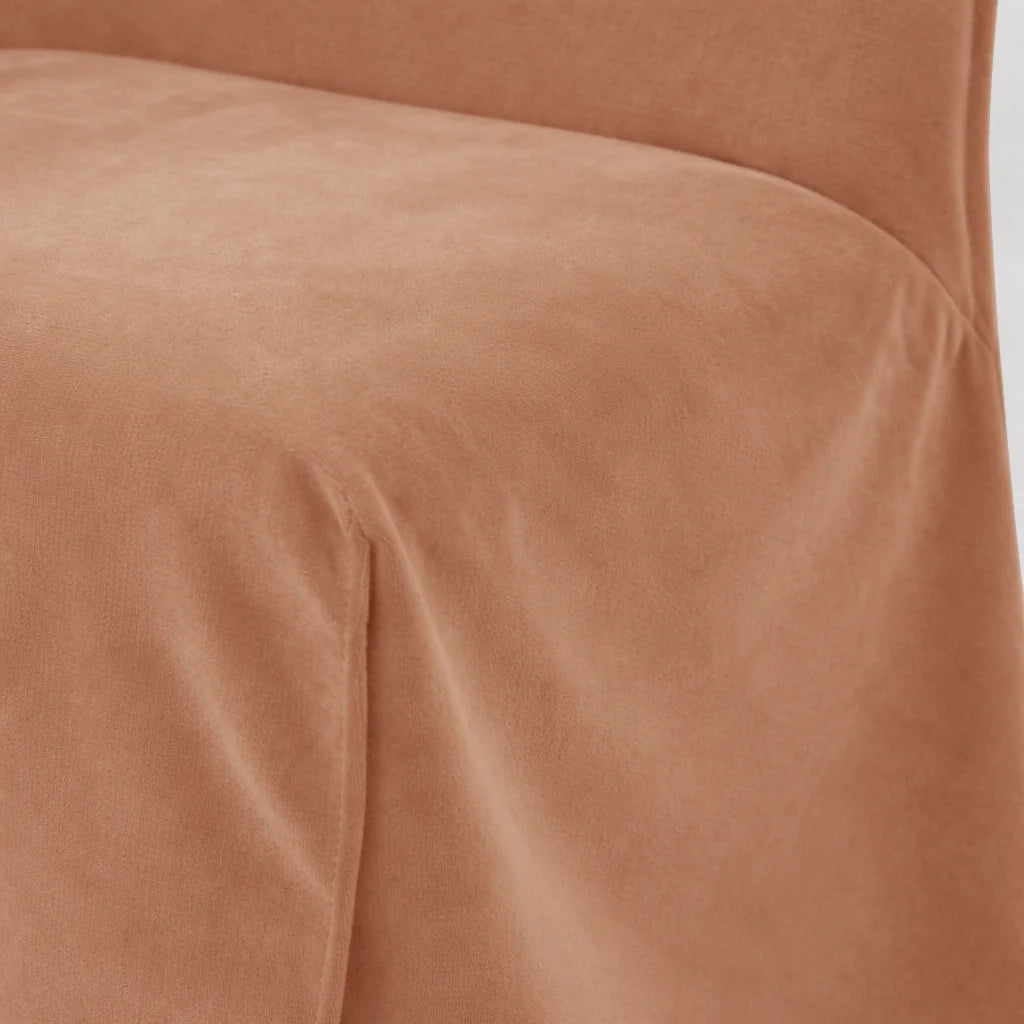 Cinnamon WB PBV2042 - 22 | Long-Skirt Dining Chair Slipcover