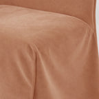 Cinnamon WB PBV2042 - 22 | Long-Skirt Dining Chair Slipcover