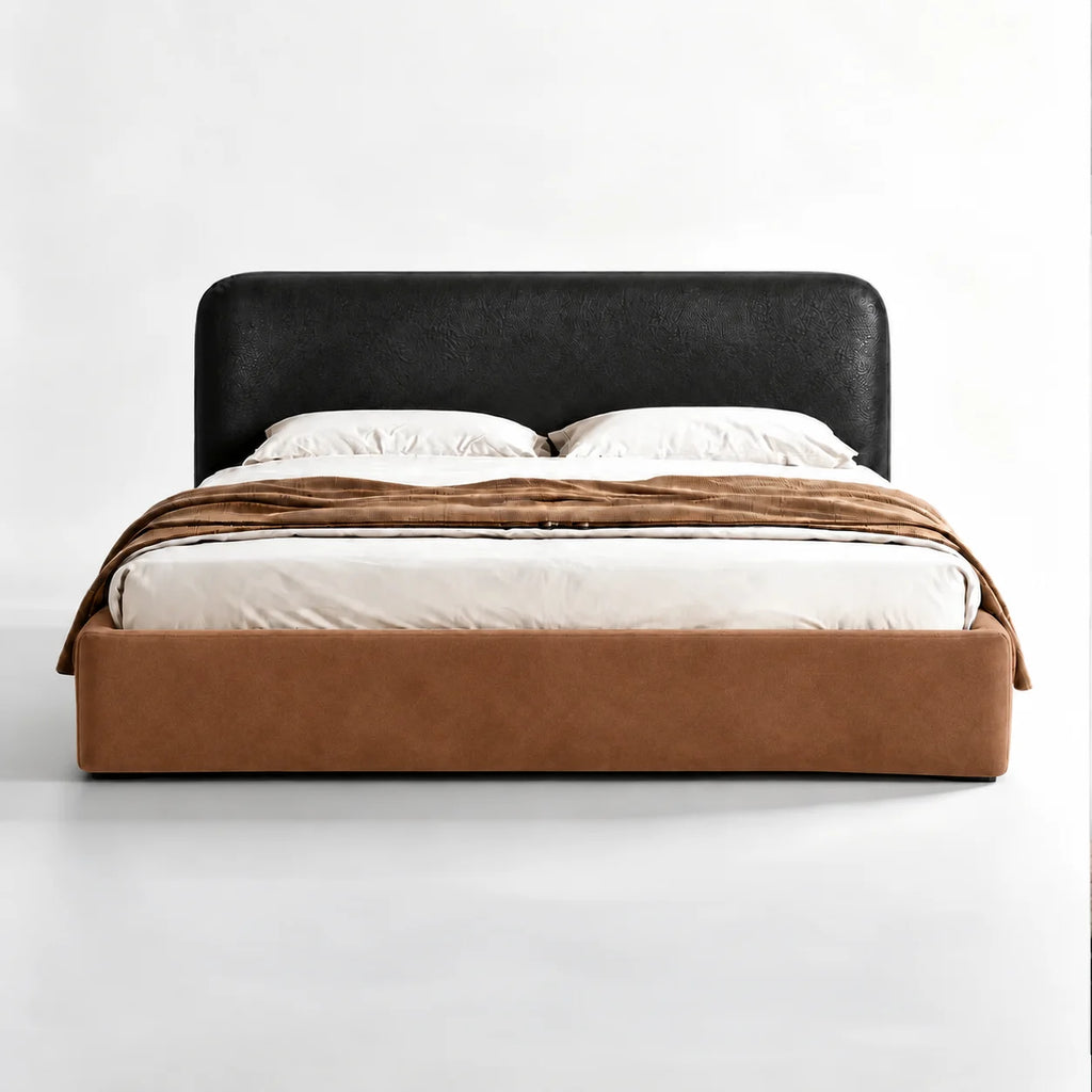 Cinnamon · Stretch-Fit Bed Frame Cover