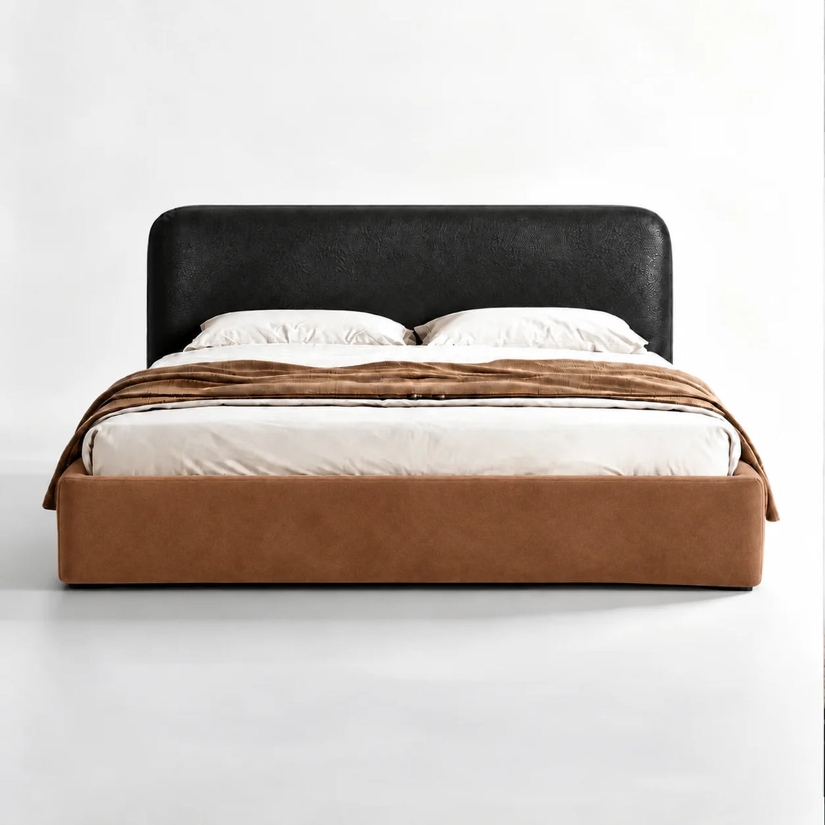 Cinnamon · Stretch-Fit Bed Frame Cover
