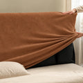 Cinnamon · Stretch-Fit Bed Headboard Cover