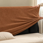 Cinnamon · Stretch-Fit Bed Headboard Cover