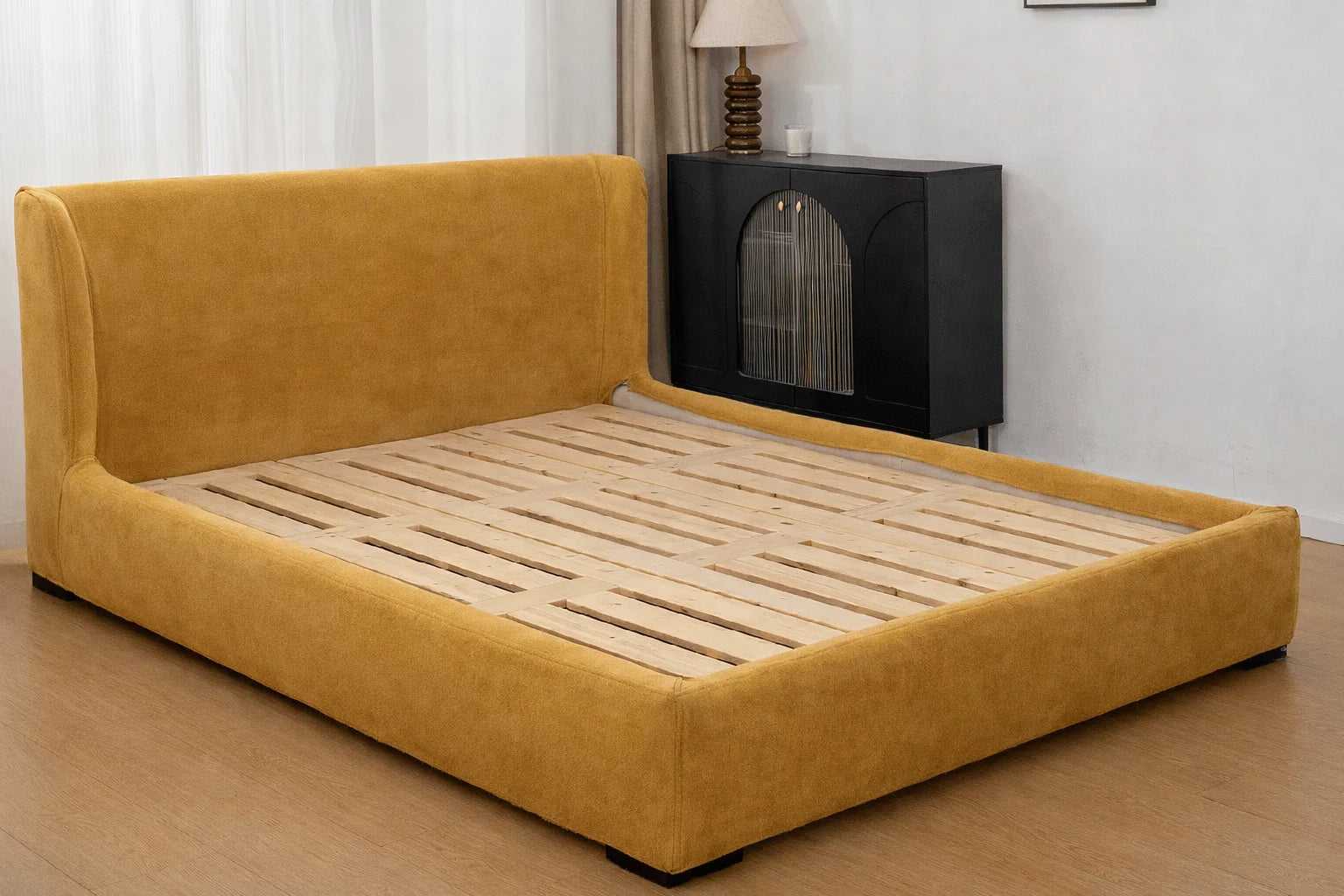 Citrine Glow Luna - 14 | Bed Frame Cover