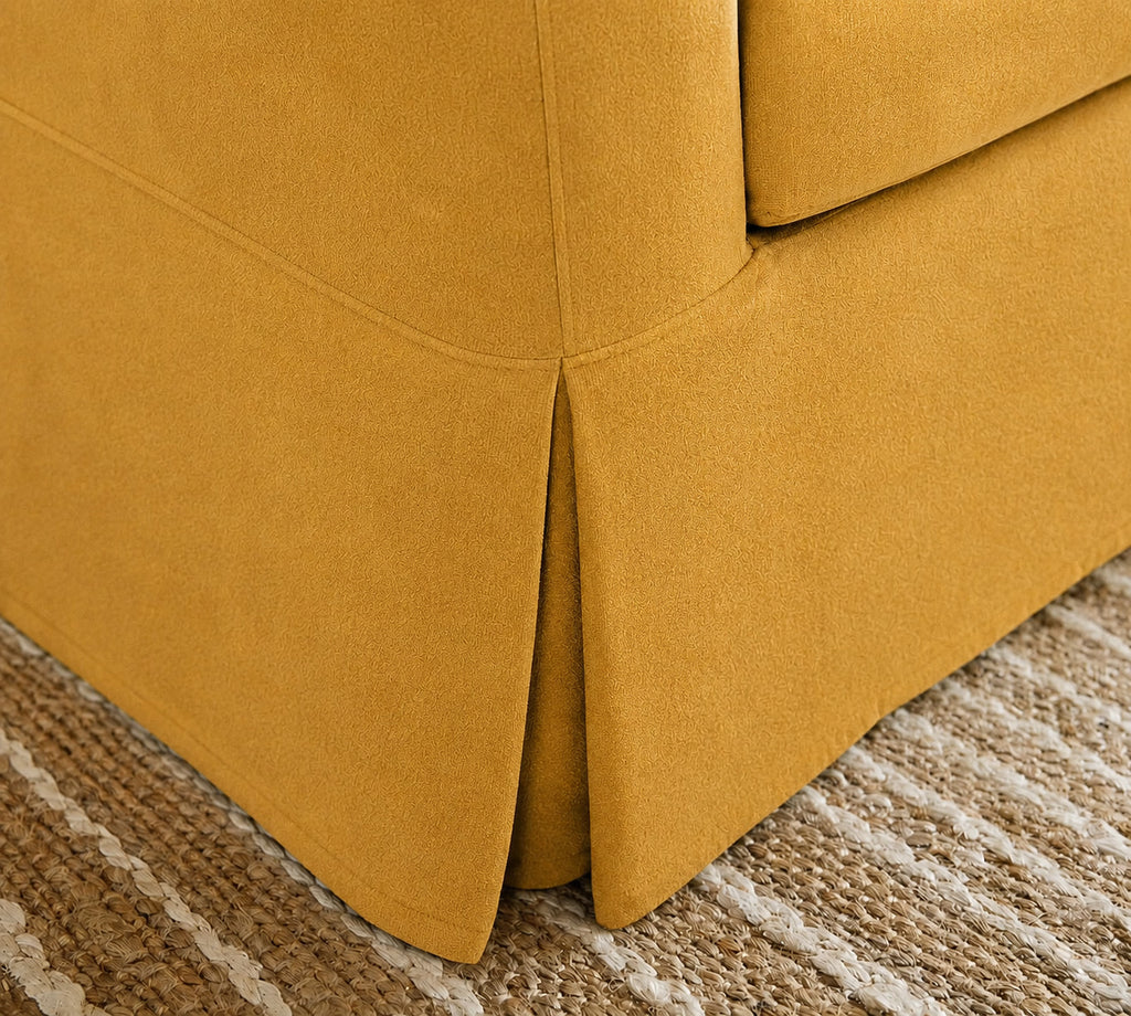 Citrine Glow Luna-14 custom sofa slipcover