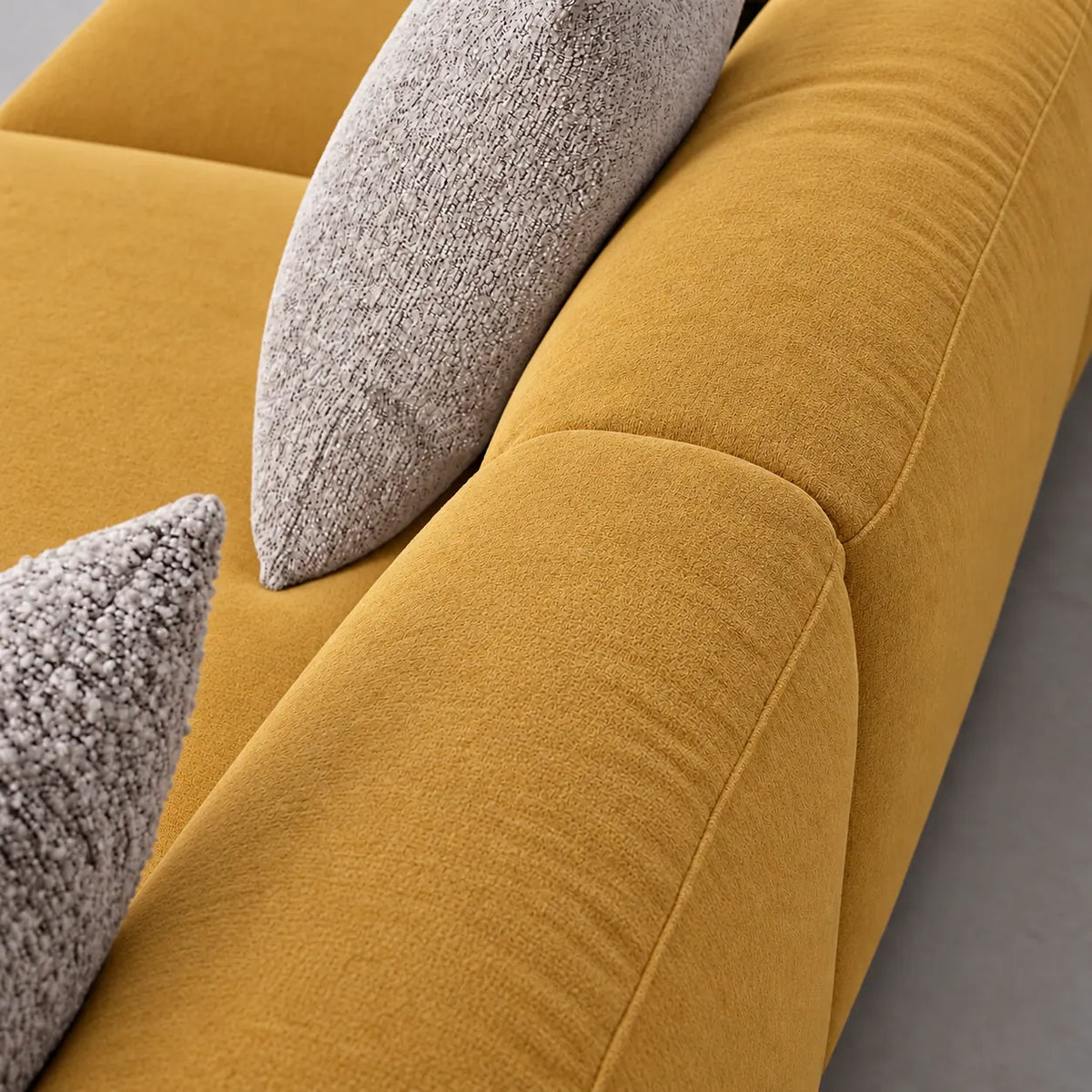 Custom Sofa Slipcover — Luna · Citrine Glow