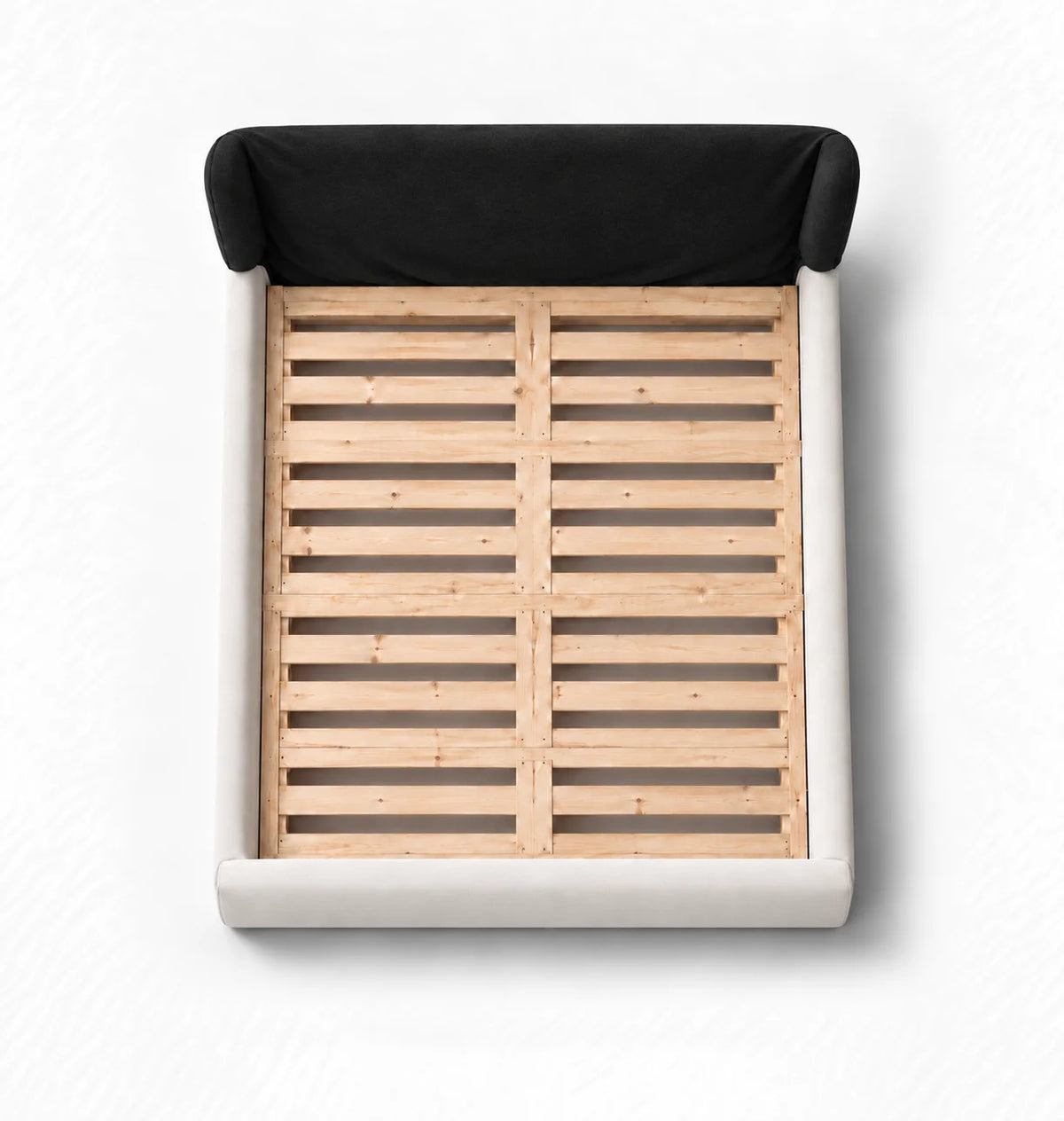 Classic Black · Stretch-Fit Bed Headboard Cover