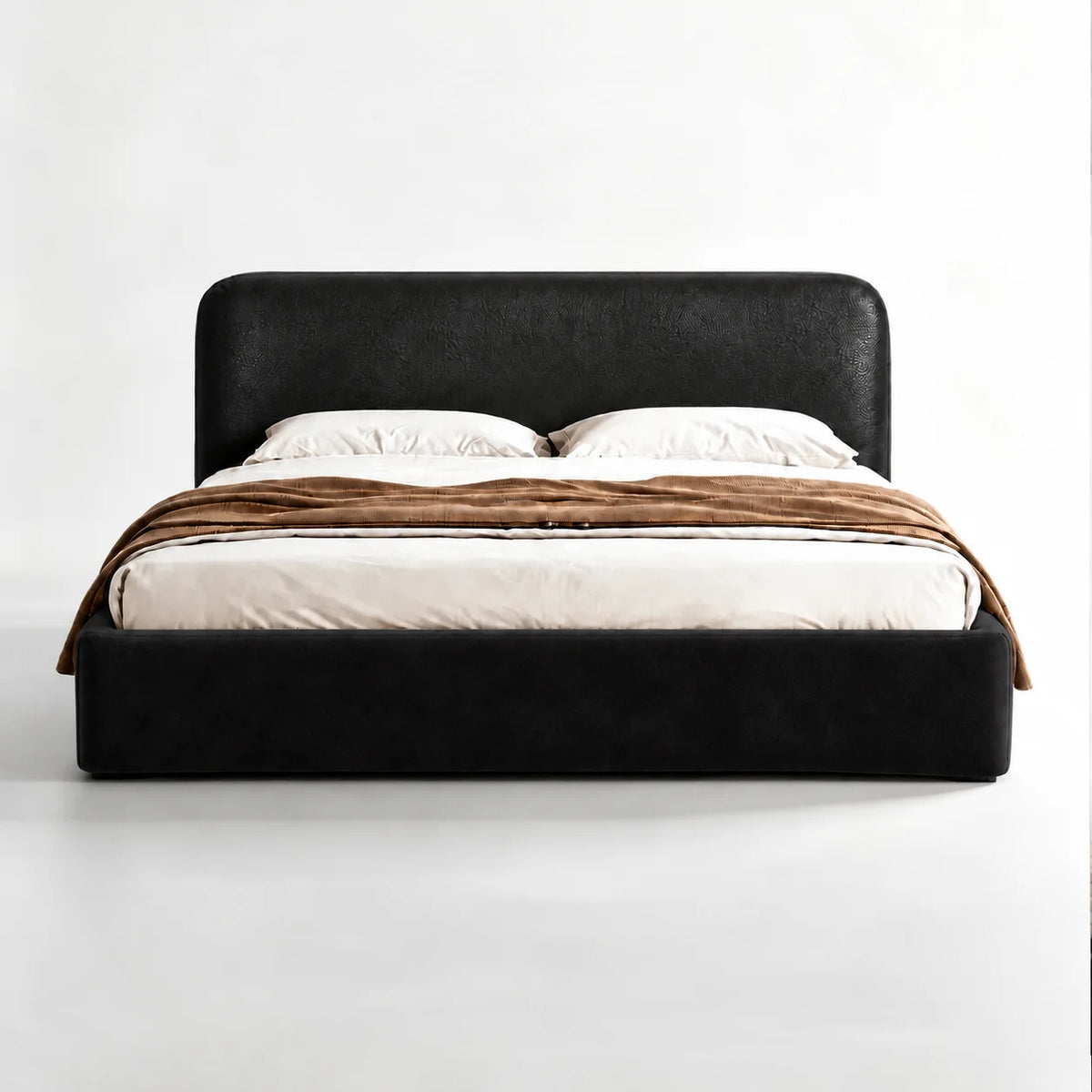Classic Black · Stretch-Fit Bed Frame Cover