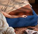 Cobalt Blue · Stretch-Fit Bed Frame Cover