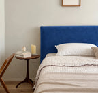 Cobalt Blue · Stretch-Fit Bed Headboard Cover