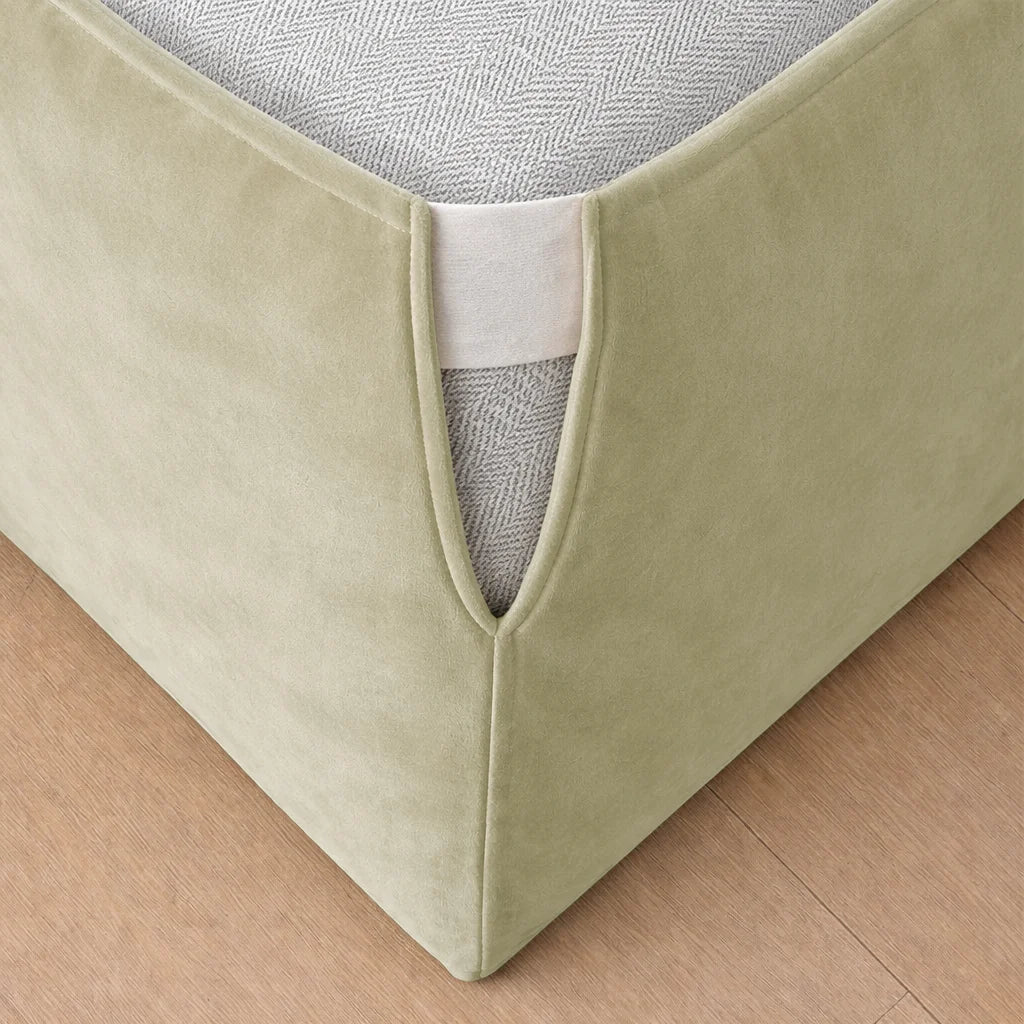 Cream-colored WB PBV2042 - 01 | Bed Frame Cover