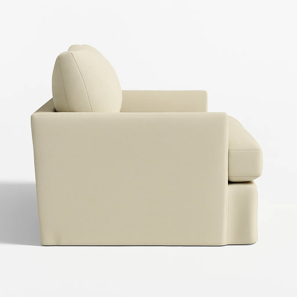 Cream-colored WB PBV2042 - 01 | Sofa Slipcover