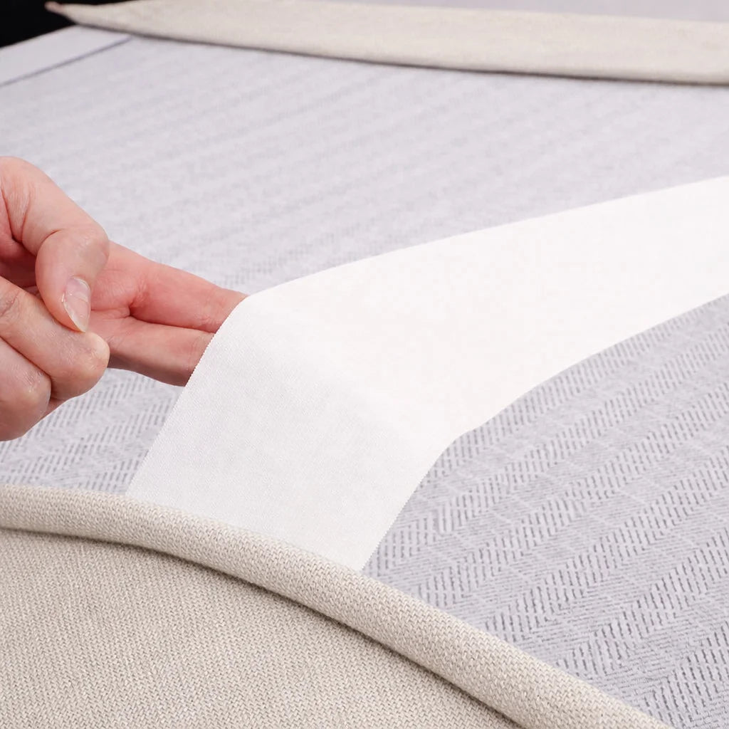 Cream ML 625 - 02 | Bed Frame Cover