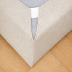 Cream ML 625 - 02 | Bed Frame Cover