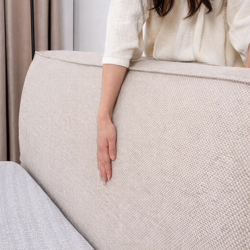 Cream ML 625 - 02 | Bed Headboard Cover