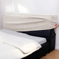 Cream ML 625 - 02 | Bed Headboard Cover