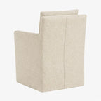 Cama de plataforma tapizada + funda para cabecero | Elara Flax 