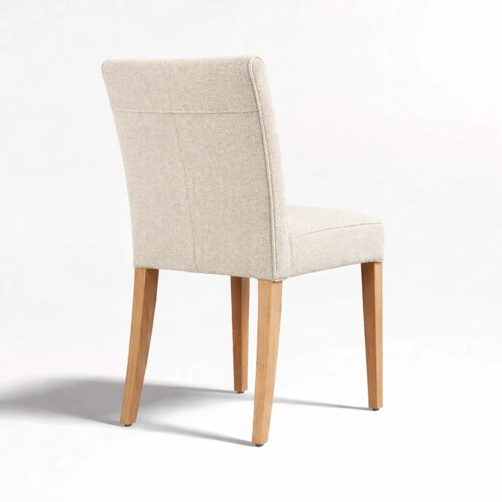 Cama de plataforma tapizada + funda para cabecero | Elara Flax 