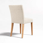 Cama de plataforma tapizada + funda para cabecero | Elara Flax 