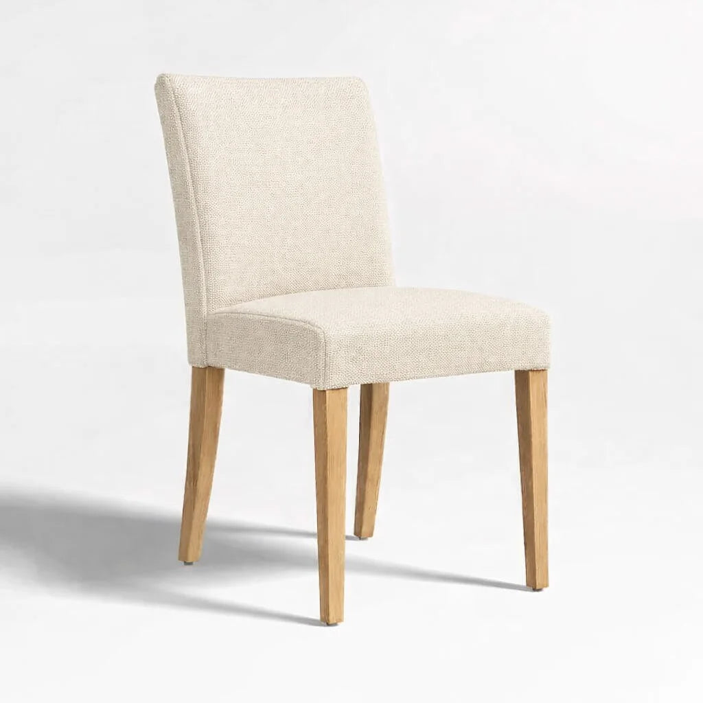 Cama de plataforma tapizada + funda para cabecero | Elara Flax 