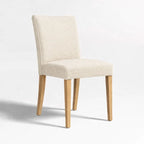 Cama de plataforma tapizada + funda para cabecero | Elara Flax 