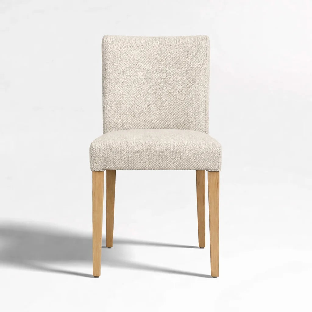 Cama de plataforma tapizada + funda para cabecero | Elara Flax 