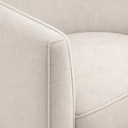 Cama de plataforma tapizada + funda para cabecero | Elara Flax 