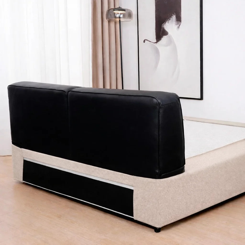 Cream ML 625 - 02 | Bed Frame Cover