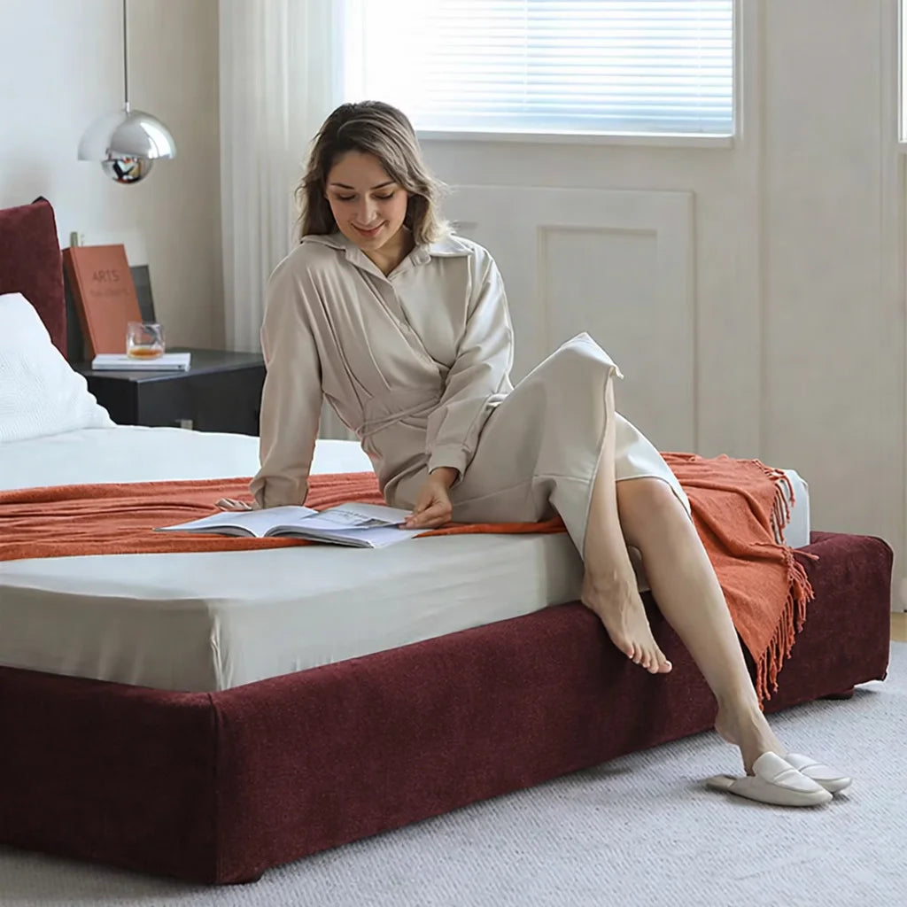 Crimson Berry WX23006 - 10 | Bed Frame Cover