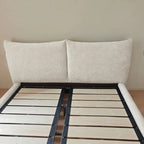 Custom Bed Frame Cover — Blossom · Alabaster Bloom
