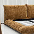 Custom Bed Frame Cover — Blossom · Amber Maple