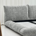 Custom Bed Frame Cover — Blossom · Frosted Glacier