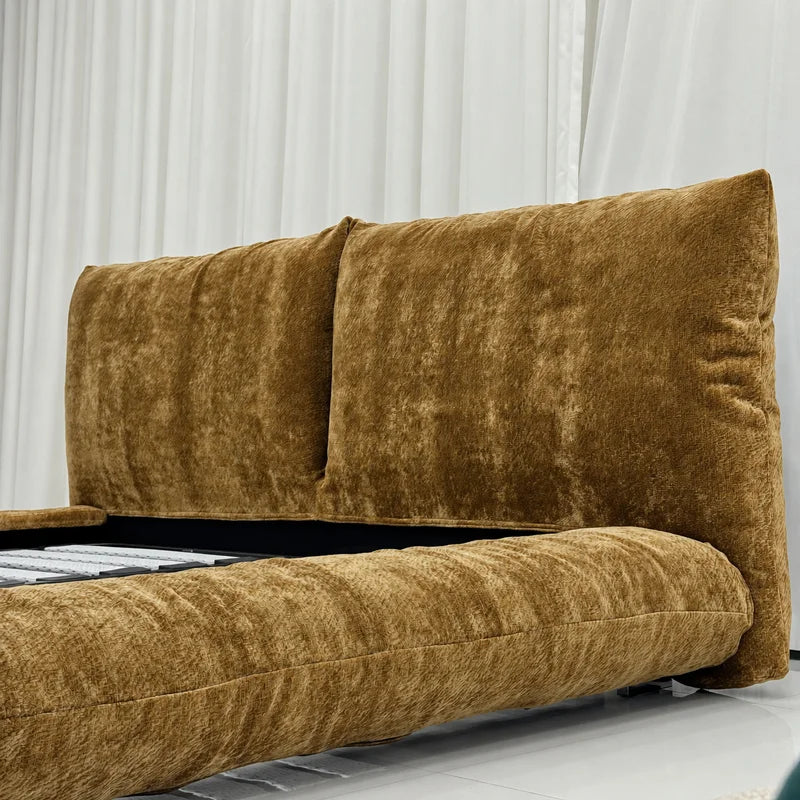 Custom Bed Frame Cover — Blossom · Honey Citrine