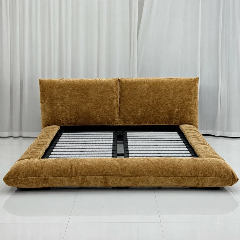 Custom Bed Frame Cover — Blossom · Honey Citrine
