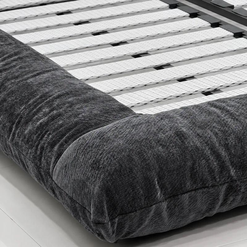 Custom Bed Frame Cover — Blossom · Platinum Drift