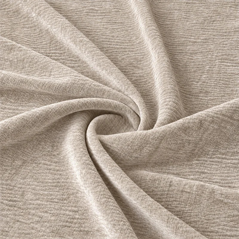 Custom Bed Frame Cover — Blossom · Truffle Taupe