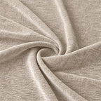 Custom Bed Frame Cover — Blossom · Truffle Taupe