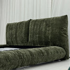 Custom Bed Frame Cover — Blossom · Woodland Moss