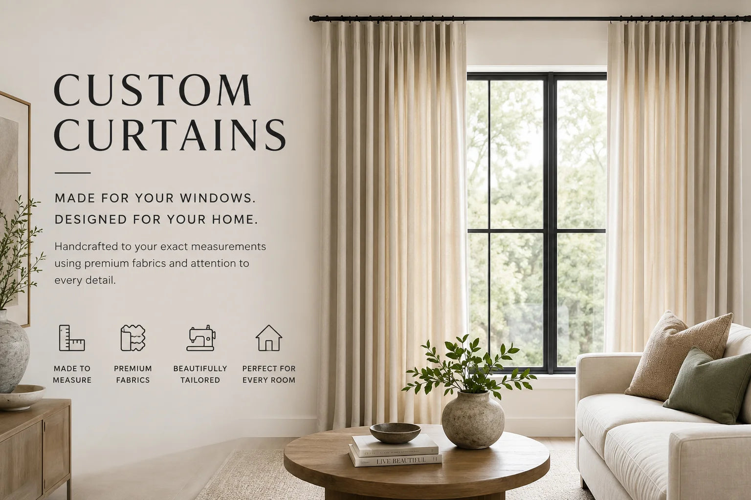 Custom Made Curtains