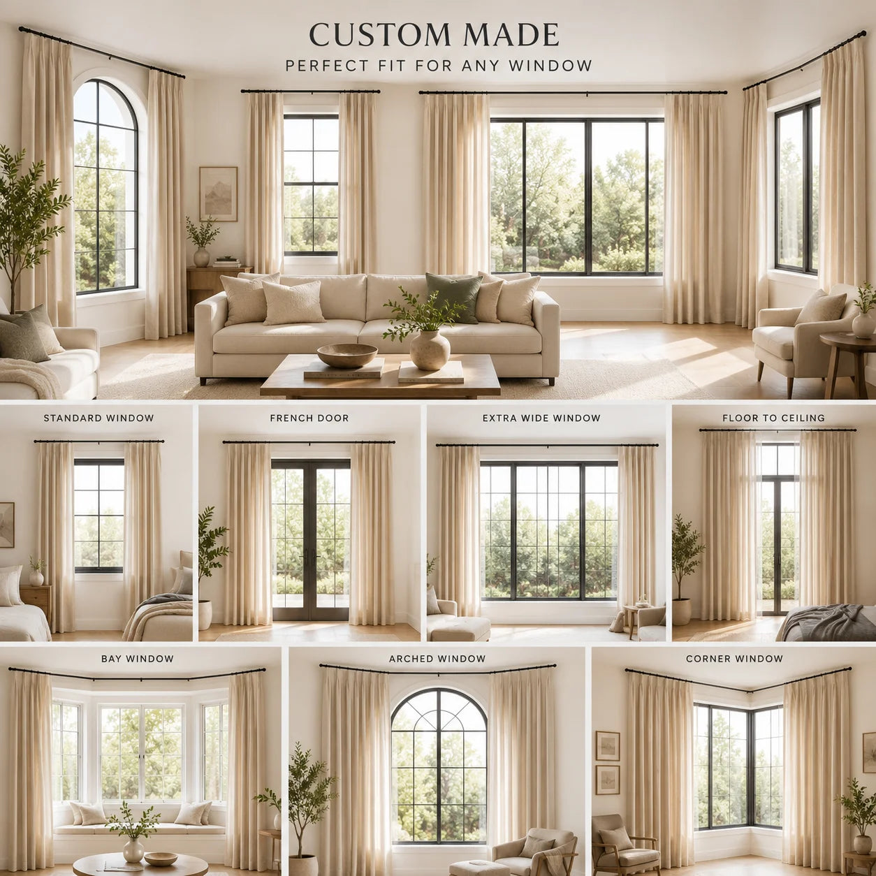 Custom Made Curtains