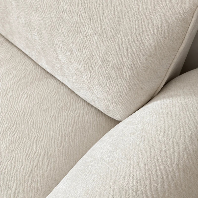 Custom Sofa Slipcover — Blossom · Alabaster Bloom