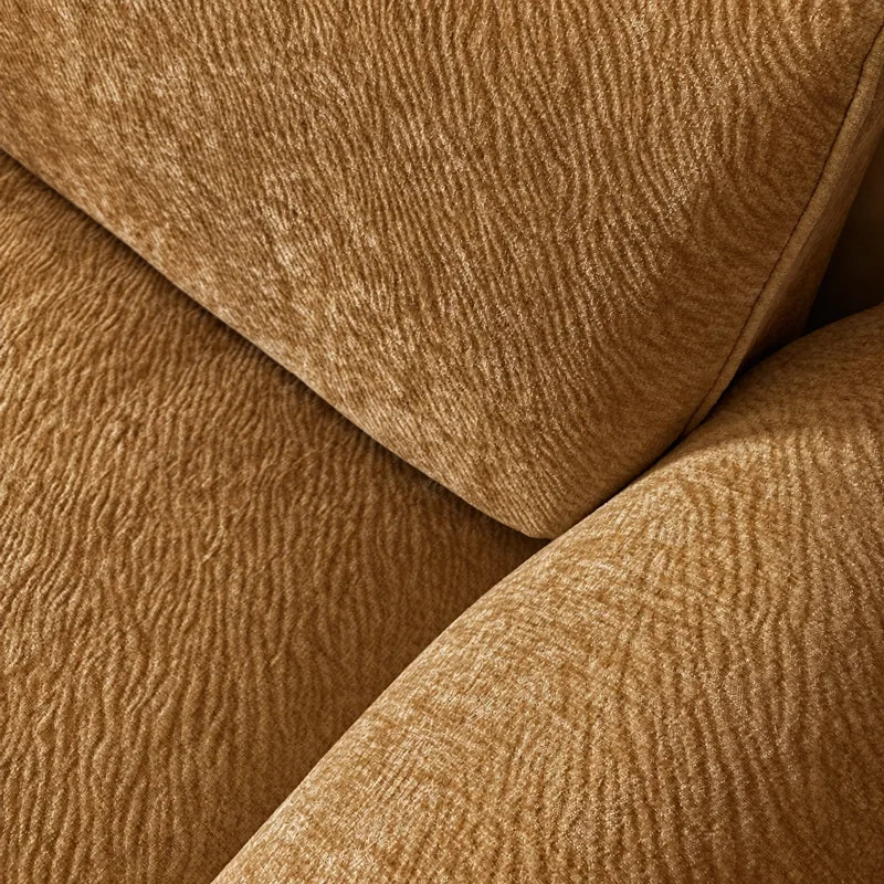 Custom Sofa Slipcover — Blossom · Amber Maple