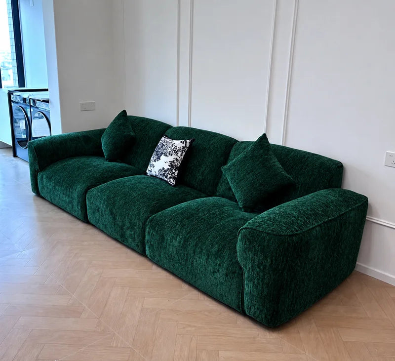 Custom Sofa Slipcover — Blossom · Emerald Canopy